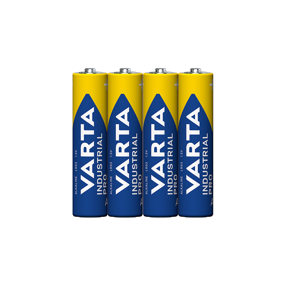 Elem AAA mikro LR03 Industrial 4 db/csomag, Varta
