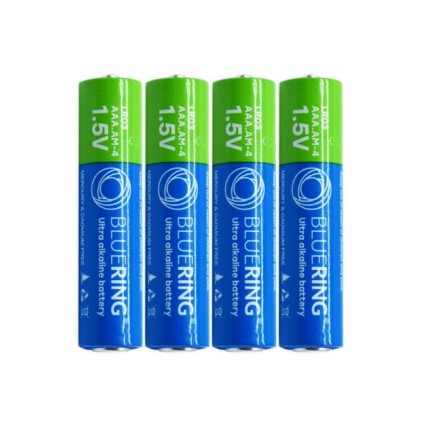 Elem AAA mikro ceruza LR03 tartós alkáli zsugorfóliás Bluering® 4db/csomag