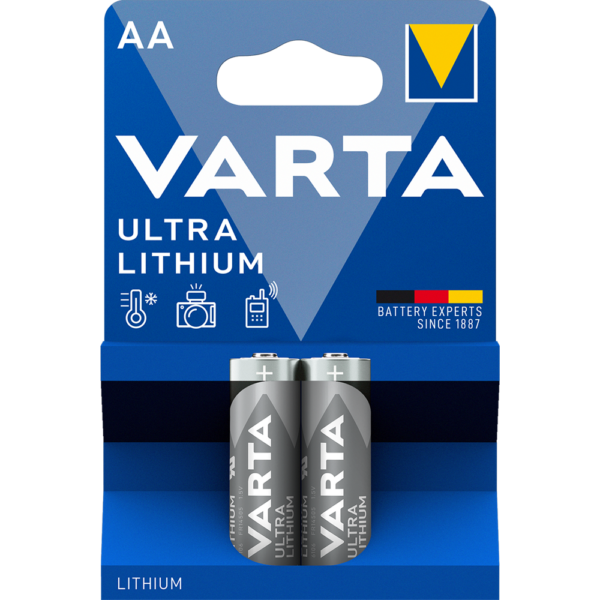 Elem AA ceruza LR6 2 db/csomag, Varta Ultra Lithium