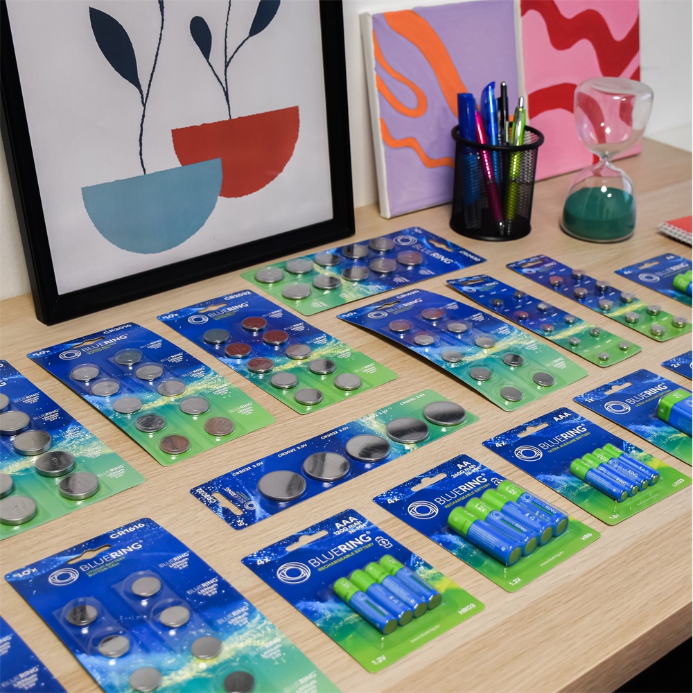 Elem tölthető akku AAA mikro HR03 1200mah 4 db/csomag, Bluering® - Image 4