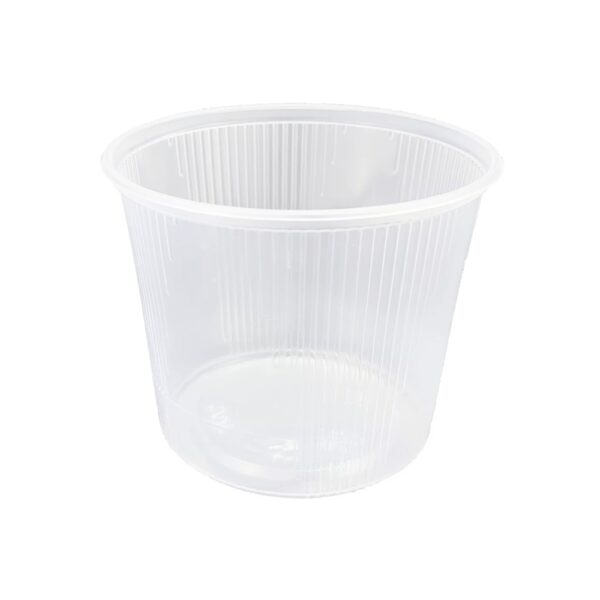 Elviteles doboz - Imbisz tál Hagner 400 ml natúr kerek alj 50 db/csomag