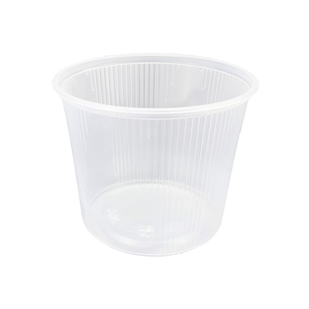 Elviteles doboz - Imbisz tál Hagner 400 ml natúr kerek alj 50 db/csomag