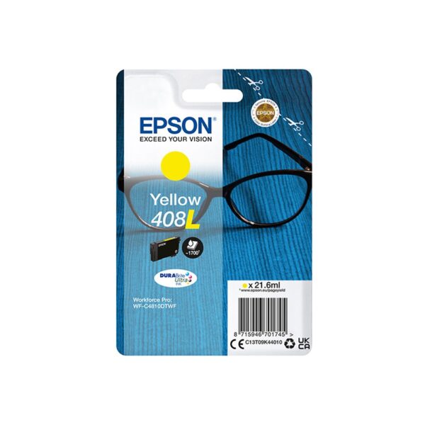 Epson 408XL/T09K4 tintapatron yellow ORIGINAL