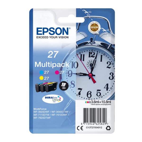 Epson T2705 tintapatron CMY multipack ORIGINAL