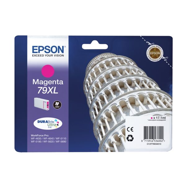 Epson T7903 tintapatron magenta ORIGINAL