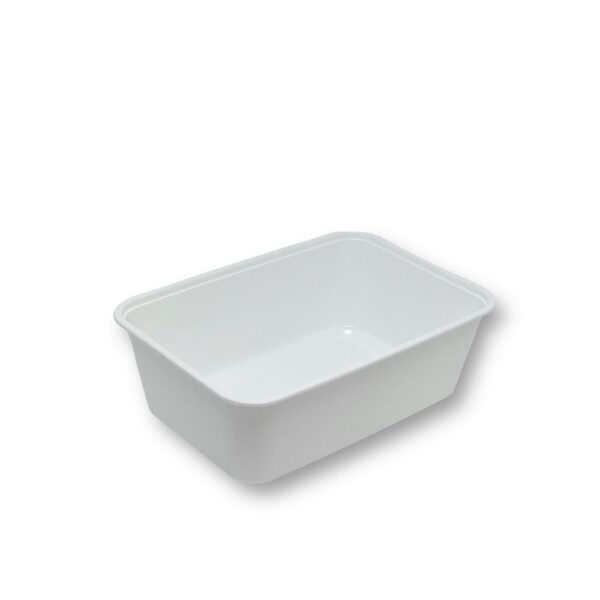 Ételes doboz 750 ml 50 db / csomag fehér