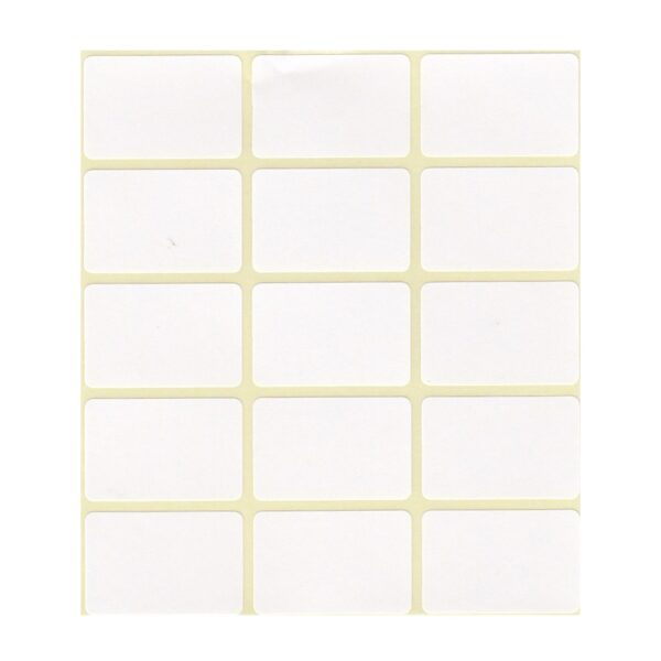 Etikett címke, 20x30mm, 4 lap, 15 címke/lap