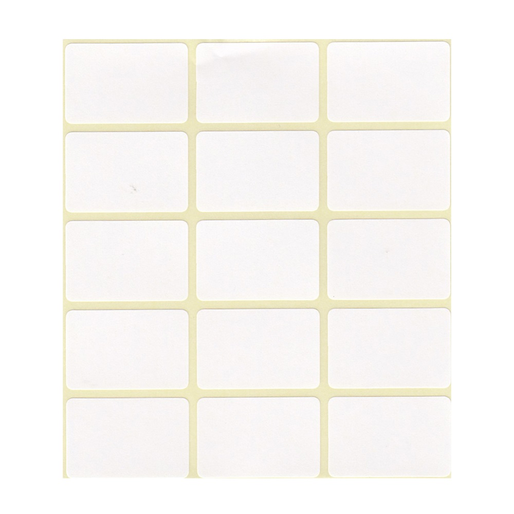 Etikett címke, 20x30mm, 4 lap, 15 címke/lap