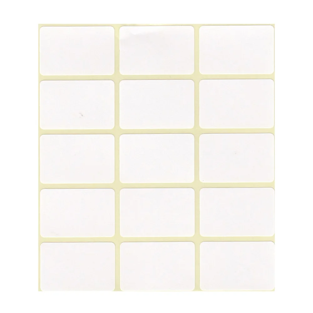 Etikett címke, 20x30mm, 4 lap, 15 címke/lap