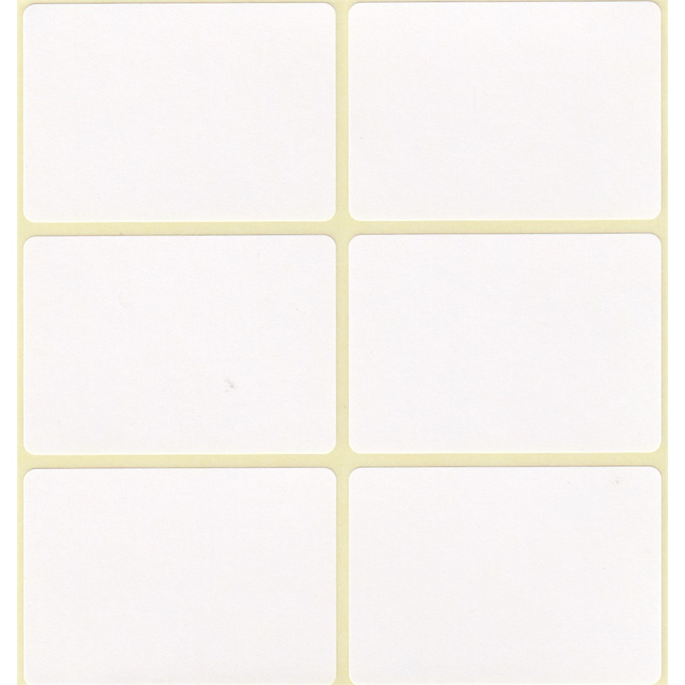 Etikett címke, 35x50mm, 10 lap, 6 címke/lap
