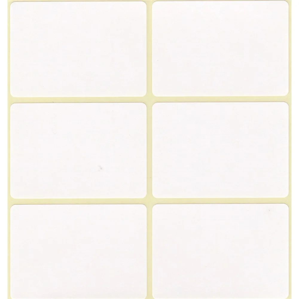 Etikett címke, 35x50mm, 10 lap, 6 címke/lap