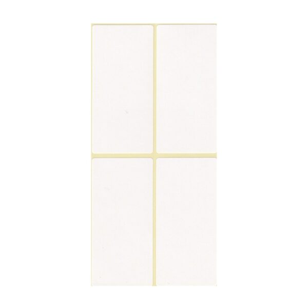 Etikett címke, 40x80mm, 15 lap, 4 címke/lap