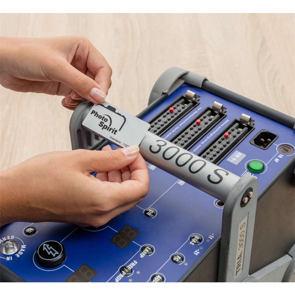 Etikett címke, 45,7 x21,2mm, ipari poliészter, 48 címke/ív, 20 ív/doboz, Avery ezüst - Image 4