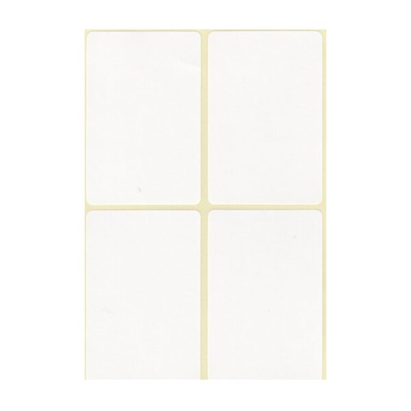 Etikett címke, 45x70mm, 15 lap, 4 címke/lap