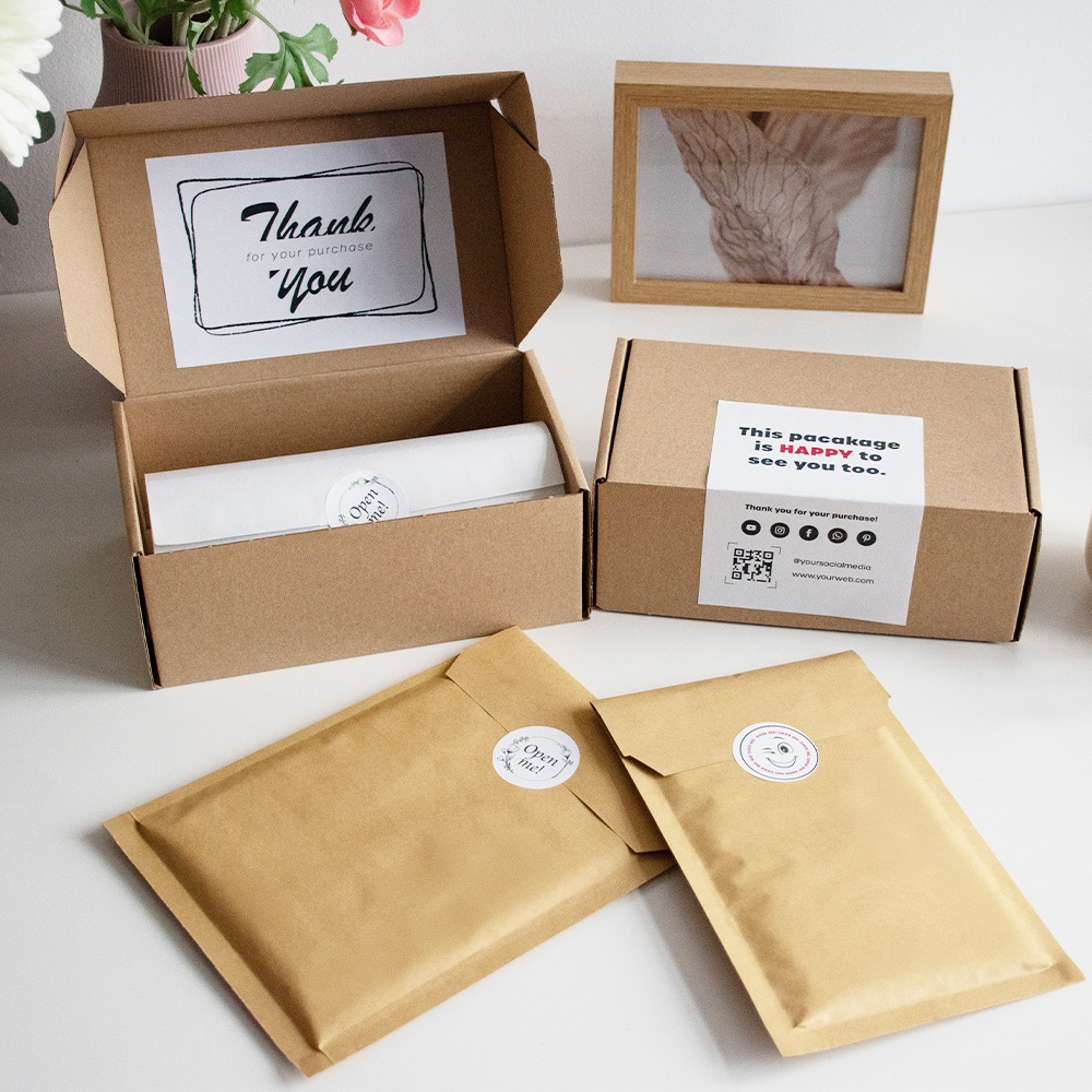 Etikett címke, 70x37mm, 100 lap, 24 címke/lap Bluering® - Image 2