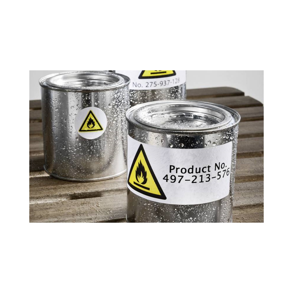 Etikett címke, 99,1 x139mm, időjárásálló poliészter, 4 címke/ív, 20 ív/doboz, Avery fehér - Image 2