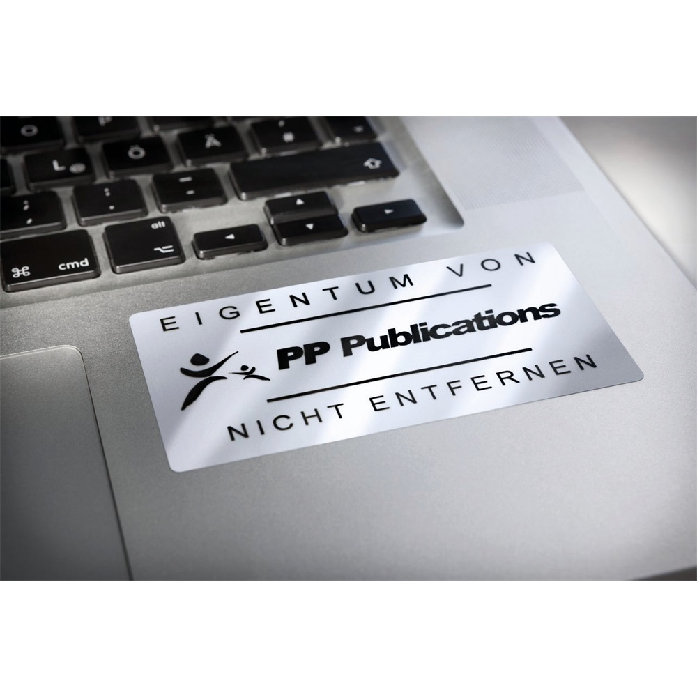 Etikett címke, 25,4 x10mm, ipari poliészter, 189 címke/ív, 20 ív/doboz, Avery ezüst - Image 5