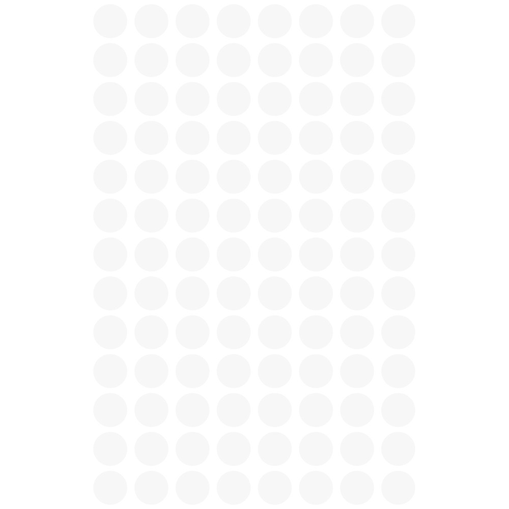 Etikett címke, o8mm, jelölésre, 104 címke/ív, 4 ív/doboz, Avery fehér - Image 3