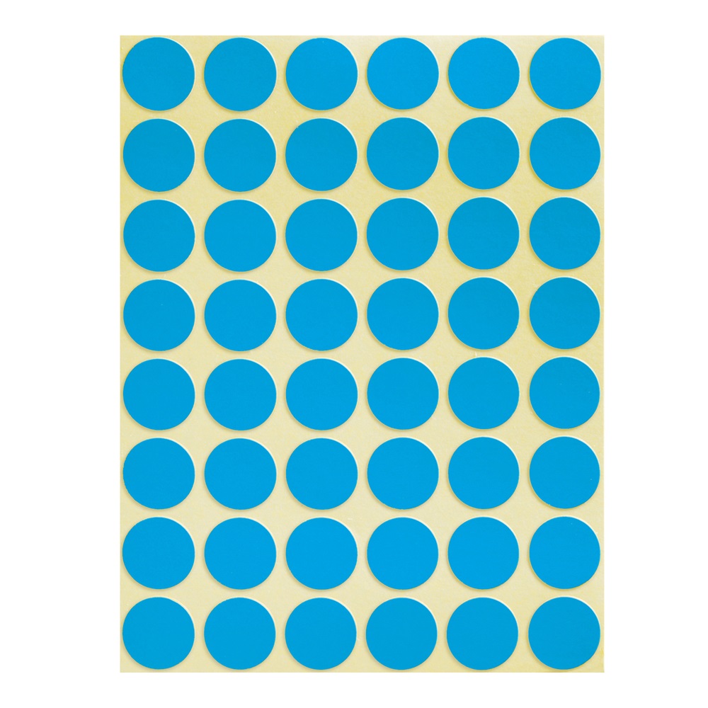 Etikett címke, o18mm, jelölésre, 24 címke/ív, 44 ív/doboz, Avery kék - Image 2