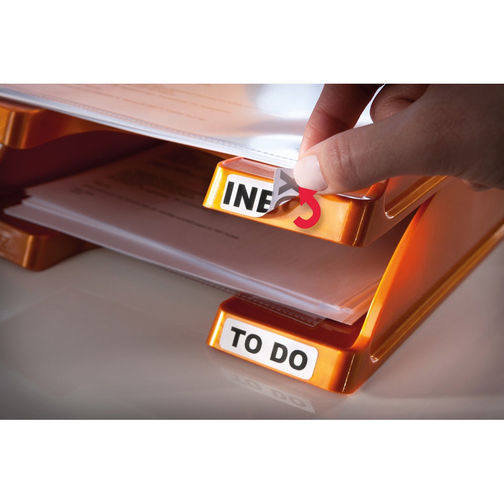 Etikett címke, 63,5 x29,6mm, univerzális visszaszedhető, 27 címke/ív, 25 ív/doboz, Avery fehér - Image 4