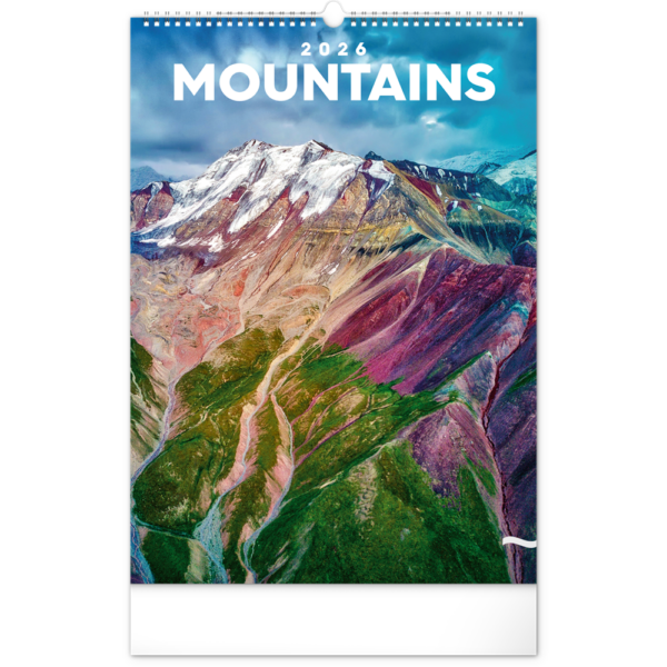 Falinaptár képes  330×460mm Mountains  Realsystem 2026.