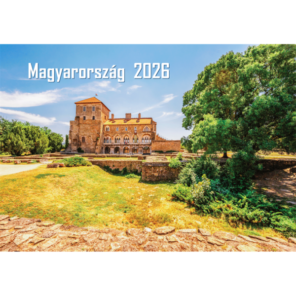 Falinaptár képes 460x320mm, Magyarország Realsystem 2026.