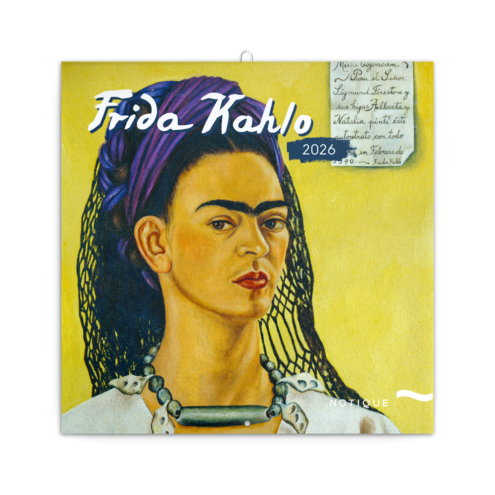 Falinaptár képes lemeznaptár 300x300mm, Frida Kahlo Realsystem 2026.