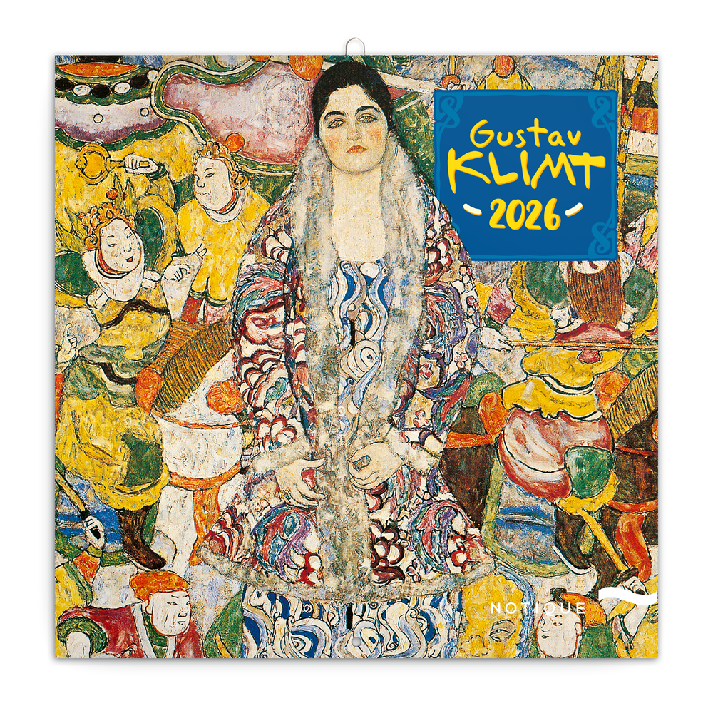 Falinaptár képes lemeznaptár 300x300mm, Gustav Klimt Realsystem 2026.