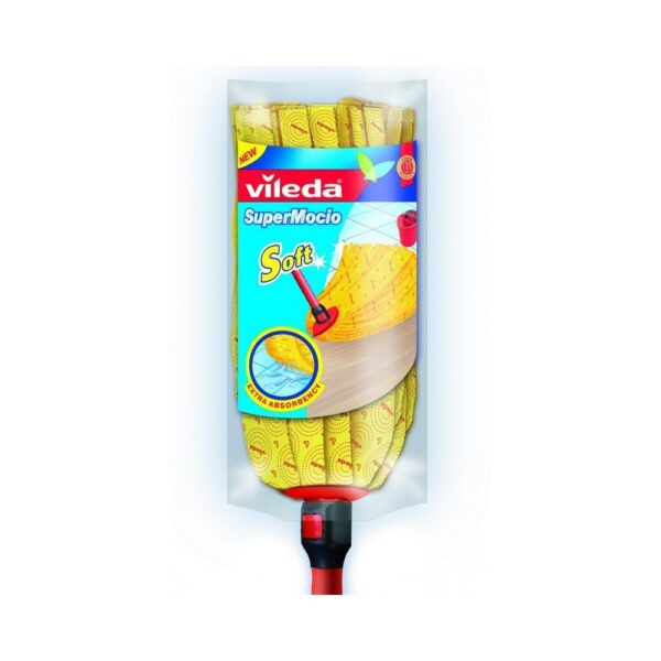 Felmosó fej/gyorsfelmosó 30 % mikroszállal  + nyél Vileda Soft_F25263