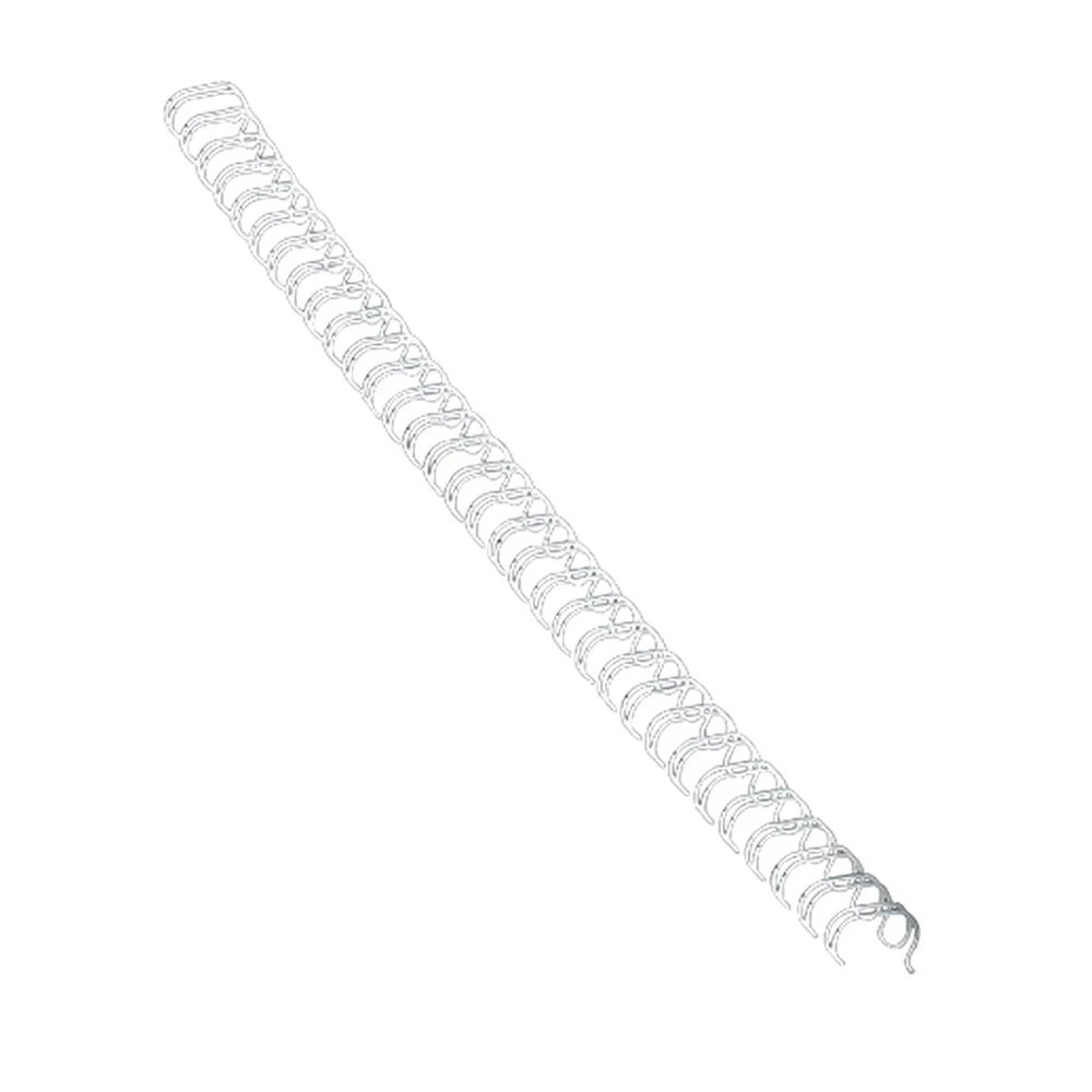 Fém spirál 3:1, 12mm, 81-100lap, Fellowes® 100 db/doboz, fehér - Image 2