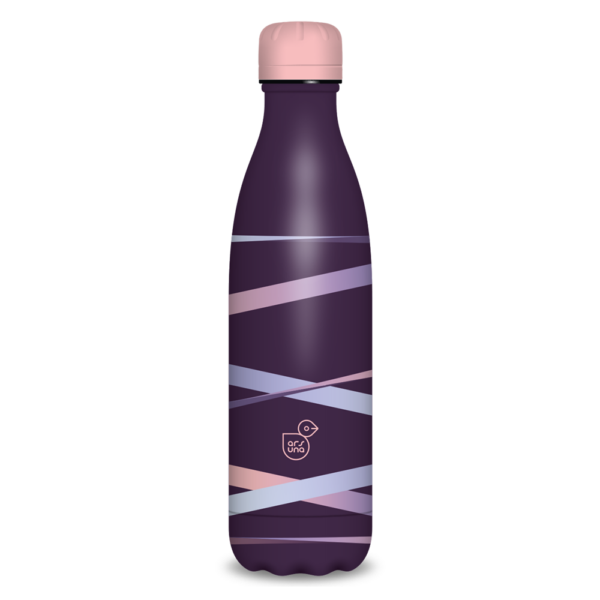 Fémkulacs duplafalú 500ml Ars Una Ribbon-purple (5168) 22