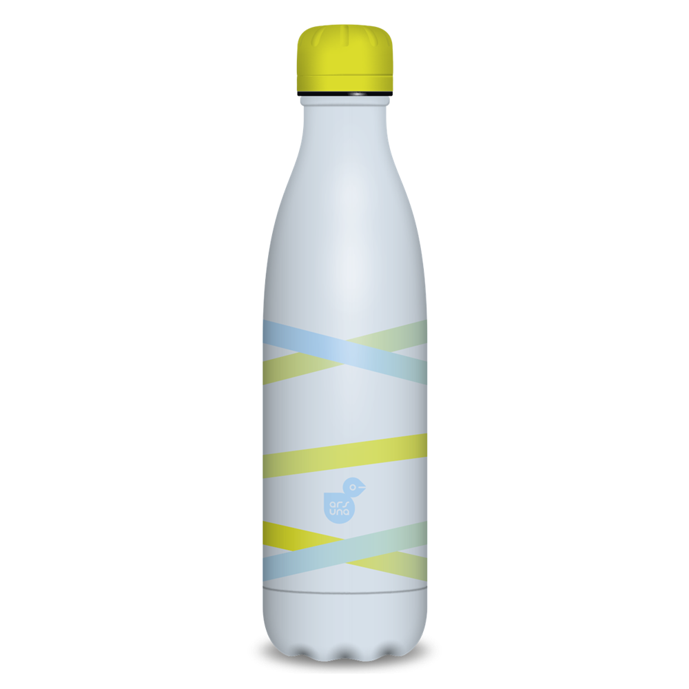 Fémkulacs duplafalú 500ml Ars Una Ribbon-yellow (5167) 22