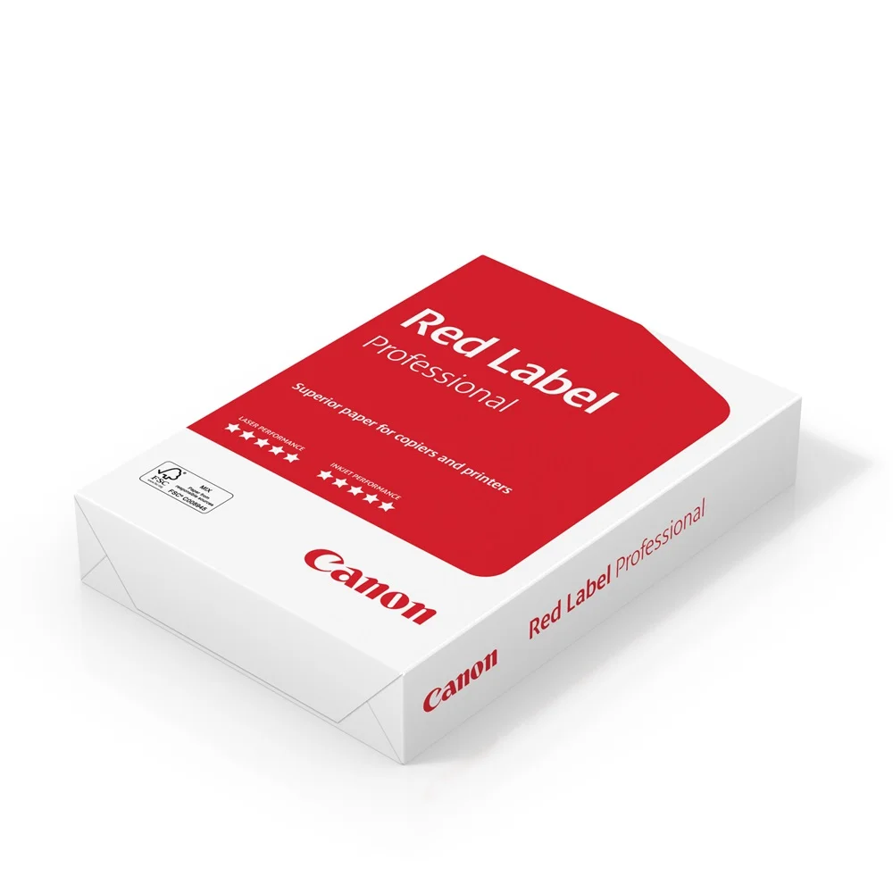 Másolópapír A4, 80g, Canon Red Label Zero 500ív/csomag,