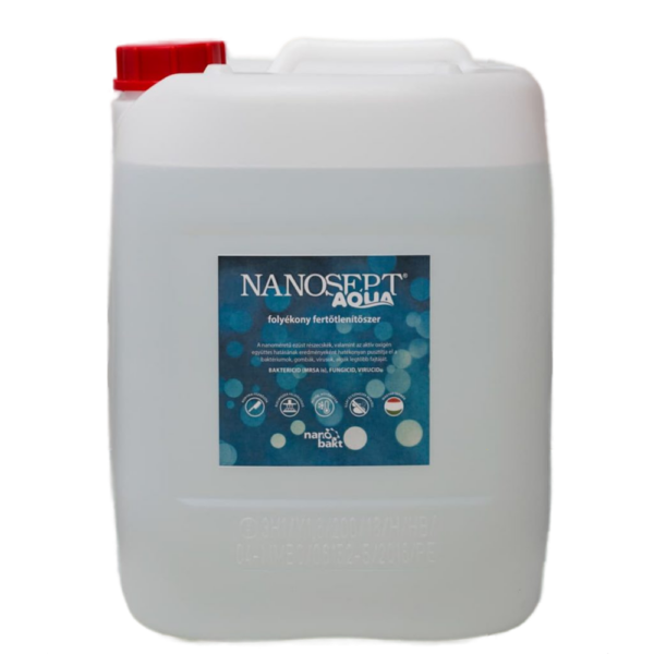 Fertőtlenítőszer 5 liter Nanosept aqua