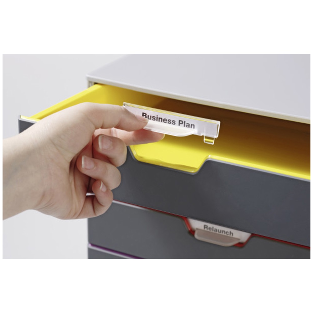 Fiókos irattároló, 4 fiókkal, Durable Varicolor® 4 - Image 3