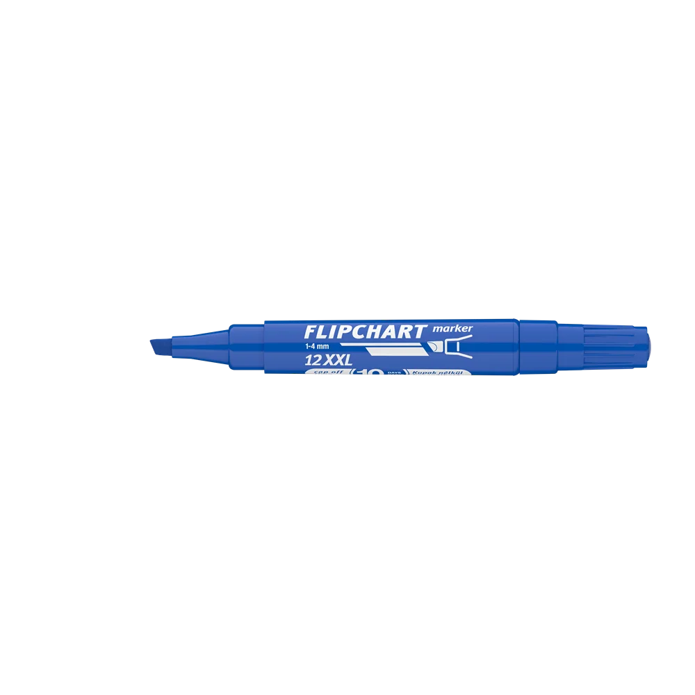 Flipchart marker vízbázisú 1-4mm, vágott Artip 12XXL kék - Image 2