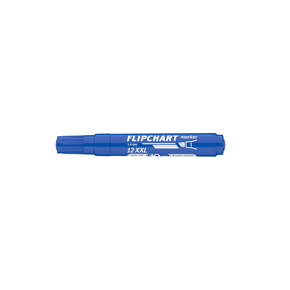 Flipchart marker vízbázisú 1-4mm, vágott Artip 12XXL kék - Image 4