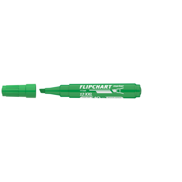 Flipchart marker vízbázisú 1-4mm, vágott Artip 12XXL zöld