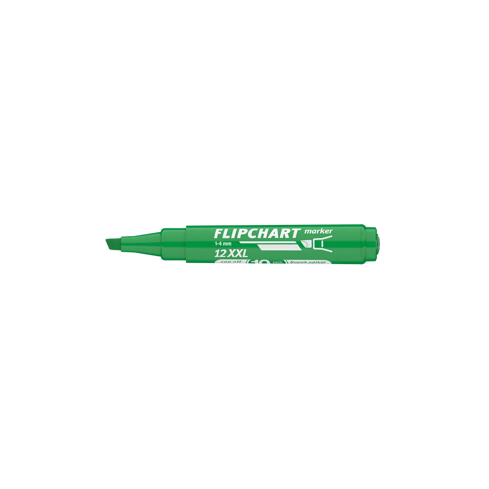 Flipchart marker vízbázisú 1-4mm, vágott Artip 12XXL zöld - Image 3