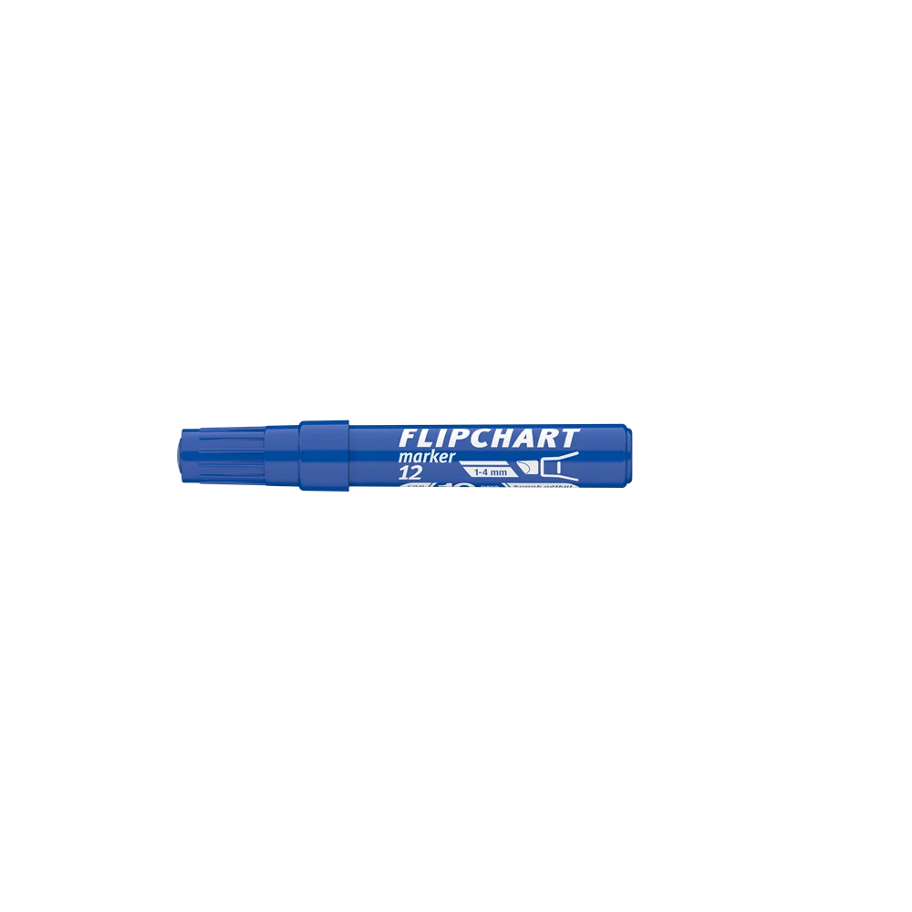 Flipchart marker vízbázisú 1-4mm, vágott Artip 12 kék - Image 4