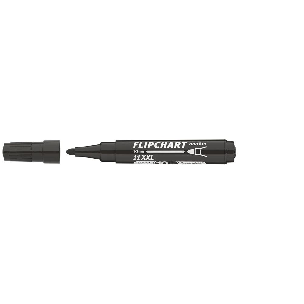 Flipchart marker vízbázisú 3mm, kerek Artip 11XXL fekete