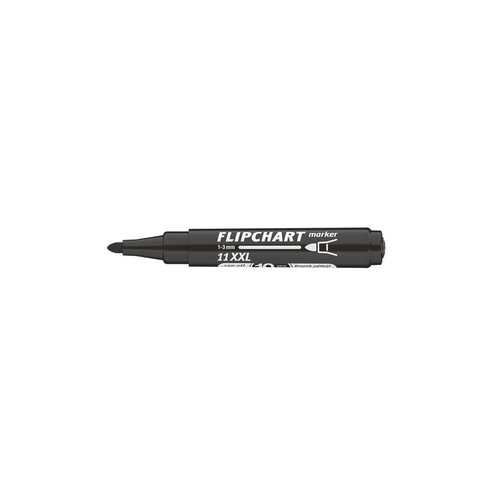Flipchart marker vízbázisú 3mm, kerek Artip 11XXL fekete - Image 3