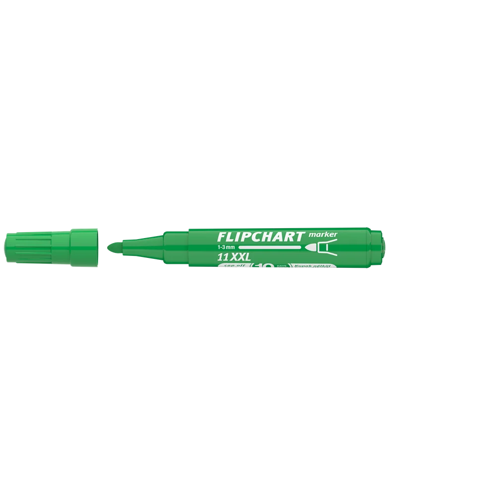 Flipchart marker vízbázisú 3mm, kerek Artip 11XXL zöld
