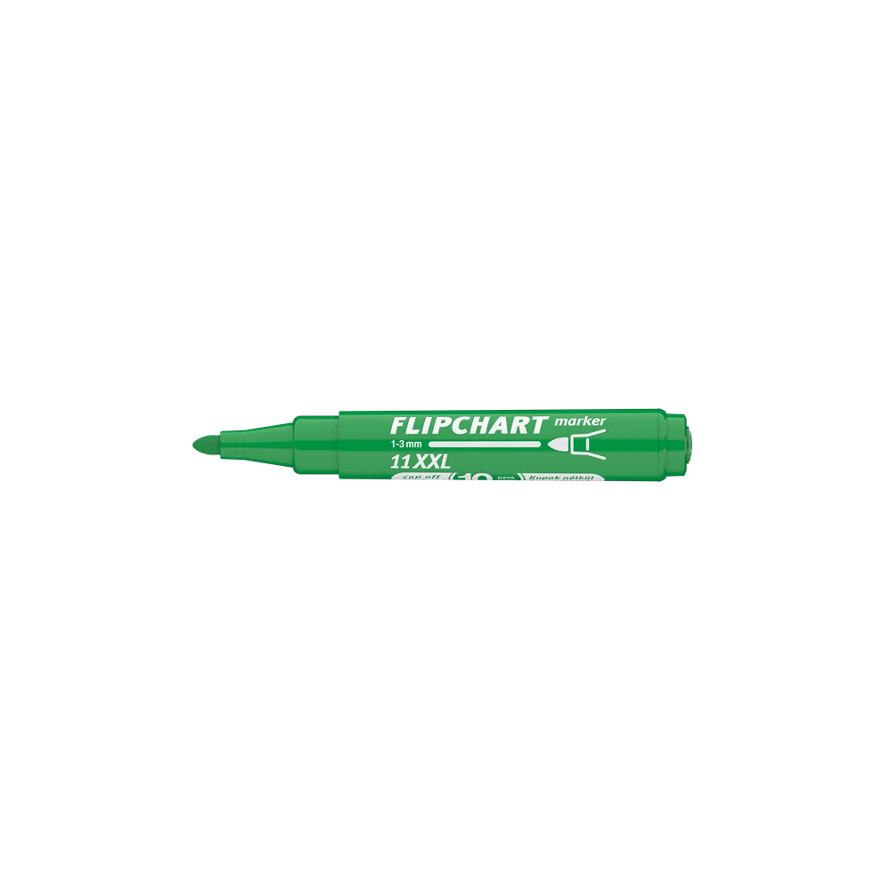 Flipchart marker vízbázisú 3mm, kerek Artip 11XXL zöld - Image 3