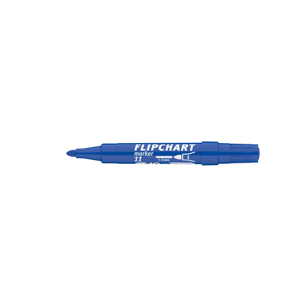 Flipchart marker vízbázisú 3mm, kerek Artip 11 kék - Image 2