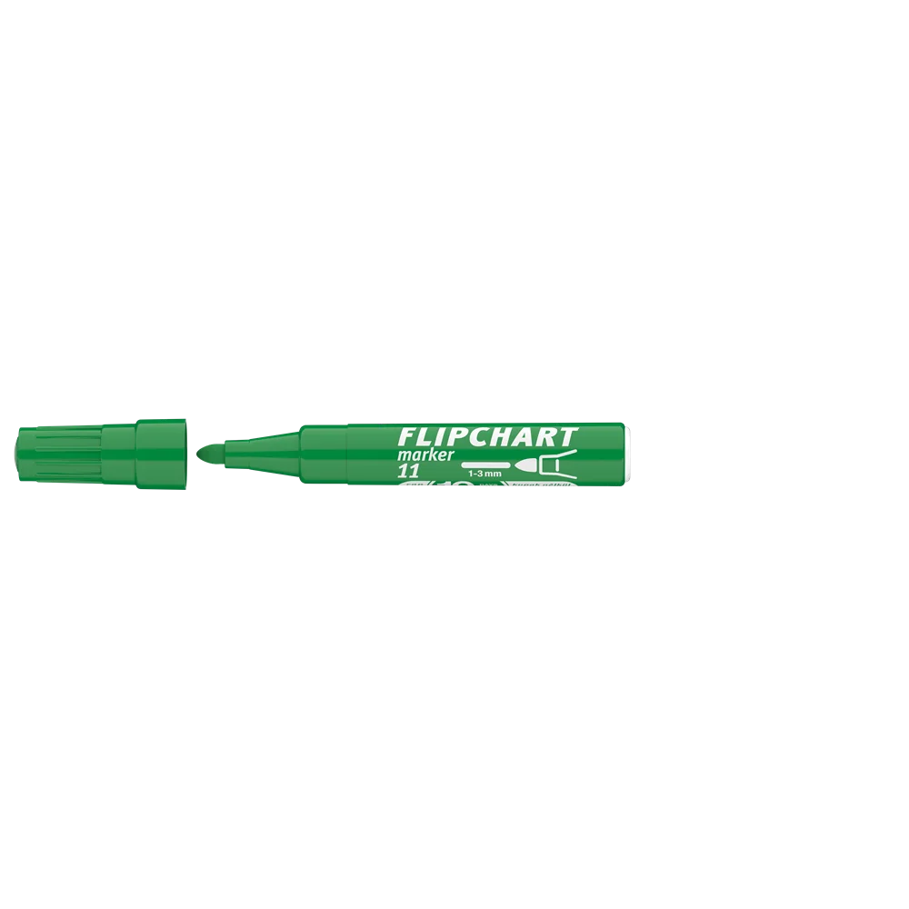 Flipchart marker vízbázisú 3mm, kerek Artip 11 zöld