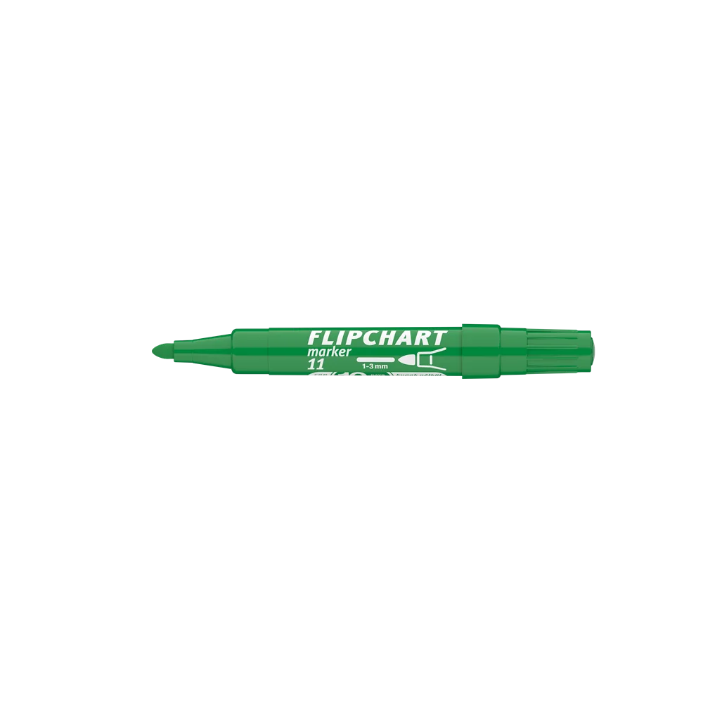 Flipchart marker vízbázisú 3mm, kerek Artip 11 zöld - Image 2
