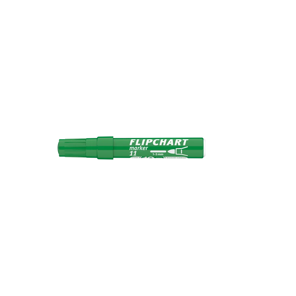 Flipchart marker vízbázisú 3mm, kerek Artip 11 zöld - Image 4