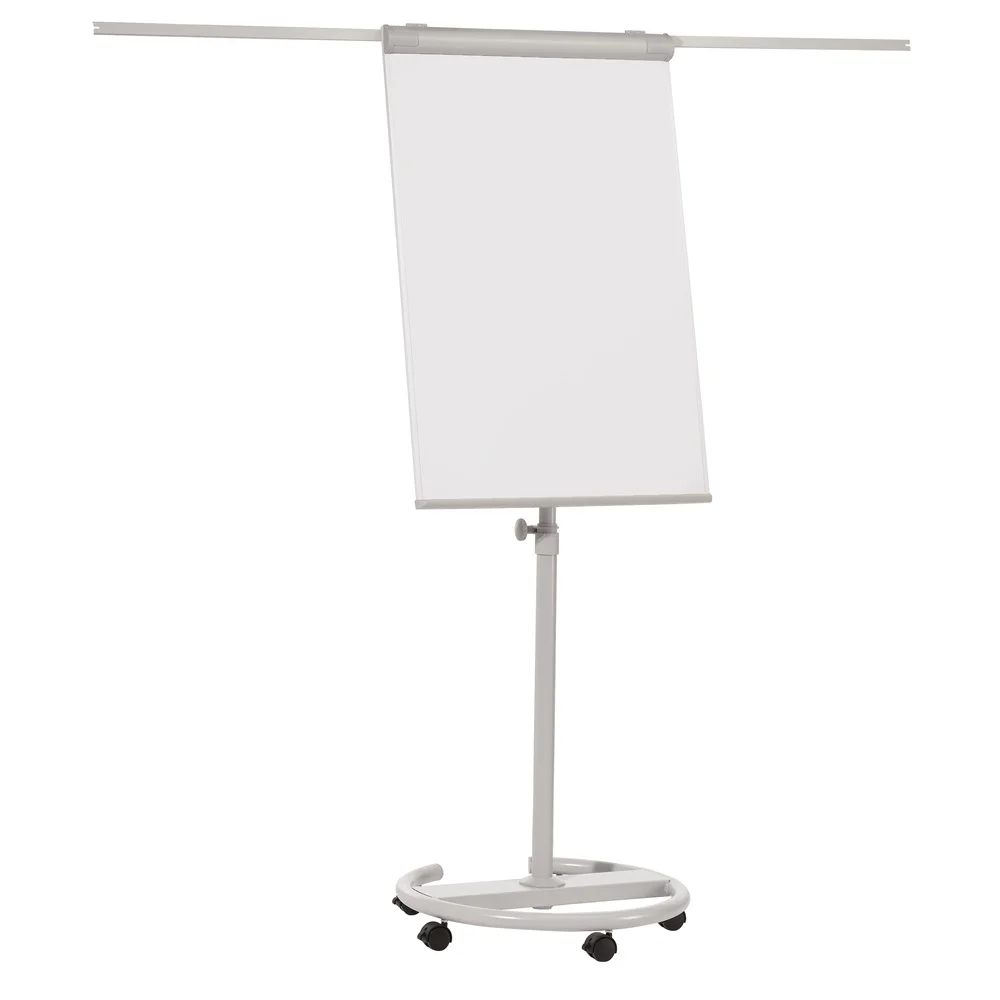 Flipchart tábla mobil 68x105cm, mágneses, 2 db segédkarral, 5 görgős Premium line  F2400/N Franken - Image 5