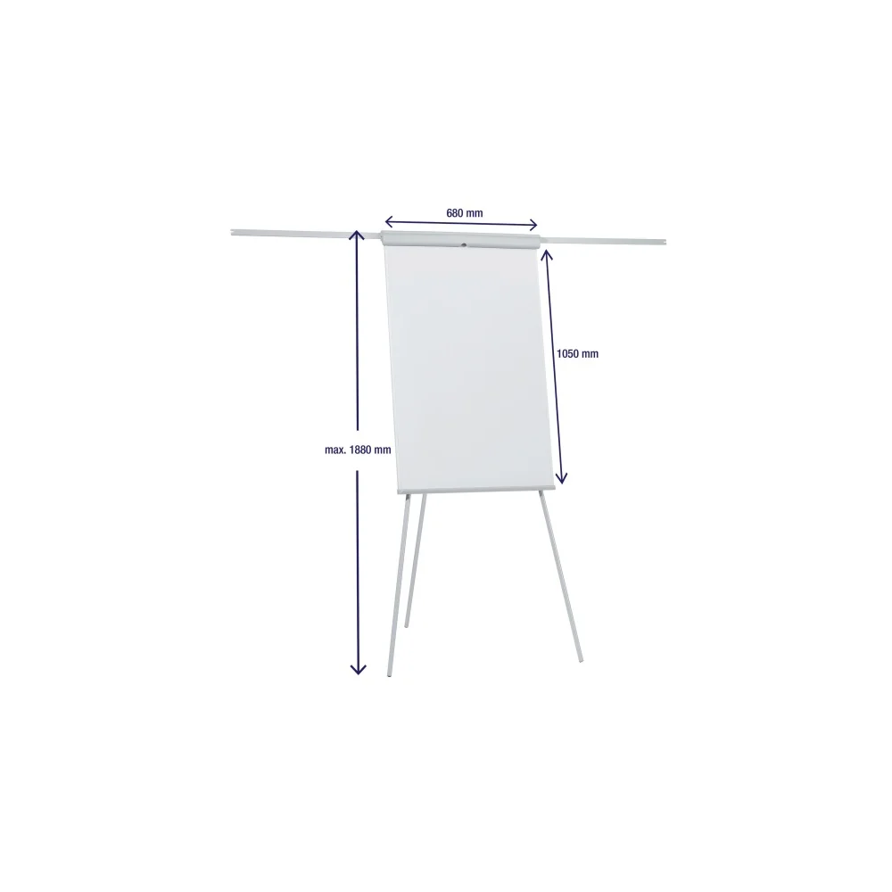 Flipchart tábla 68x105cm, mágneses X-tra Line Standard Plus  EL-FC22 Franken - Image 3